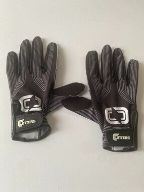 Cutters Football Epic Receiver Gloves Youth L/XL Sticky Grip Palm - New w/o tags